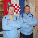 Dubravko Mesić i Hrvoje Devčić, čelnici i igrači  ličkog i otočkog kuglanja