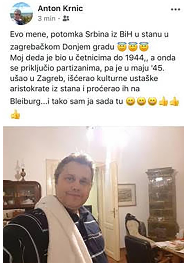 Antonio Krnić, facebook