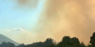 Aktivan požar kod Baških Oštarija