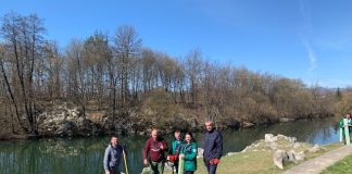 Novi hrastovi uz šetnicu na Novčici