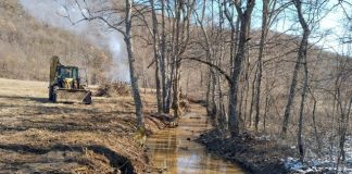 Potok kod sela Vranovine ima veću protočnost