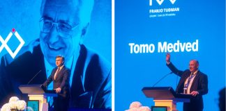 Premijer Plenković proglašen počasnim građaninom Ličko-senjske županije, ministru Medvedu javno priznanje