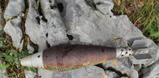 Na Velebitu pronađena minobacačka mina