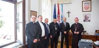 Kardinal Vinko Puljić u posjetu Gospiću