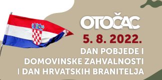 Bogat program obilježavanja Dana pobjede i domovinske zahvalnosti i Dana hrvatskih branitelja u Otočcu