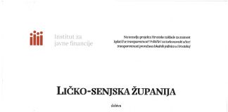 Ličko–senjska županija dobila priznanje za transparentnost proračuna