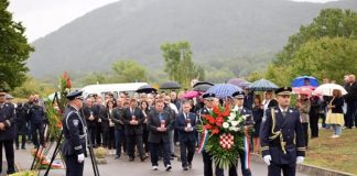 Obilježena 31. godišnjica pogibije četvorice policijskih službenika u Žutoj Lokvi