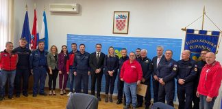 Suradnja civilne zaštite Ličko-senjske županije i Unsko-sanskog kantona