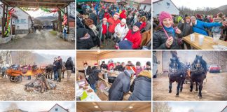 Najveseliji doček Nove godine u podne na 1000 metara nadmorske visine!!!