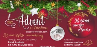 Program Božićne čarolije u Gackoj 2022