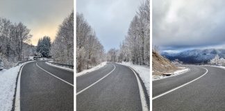 FOTO U dijelovima Like i do 40 cm snijega, na Jadranskoj magistrali ograničenja zbog vjetra