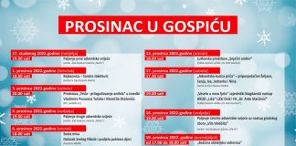 Grad Gospić poziva na “Prosinac u Gospiću”