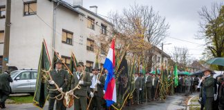 Lovci iz cijele Hrvatske u Udbini obilježili dan Sv. Huberta