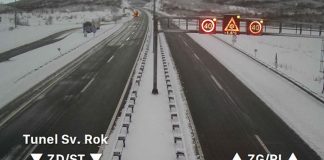 A1 između Svetog Roka i Posedarja zatvorena za sav promet