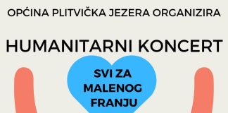 Humanitarni koncert za malog Franju
