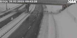 HAK: Otvorena A1 između čvorova Ogulin i Brinje u oba smjera