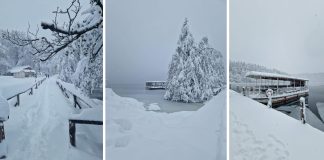 Bijela bajka: Nacionalni park Plitvička jezera prekriven snježnim pokrivačem