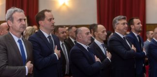 Predsjednik HDZ-a Andrej Plenković u Gospiću: HDZ je svakako najnaprednija stranka u RH