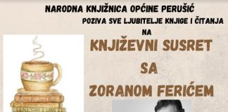 Večer s Zoranom Ferićem u knjižnici Perušić