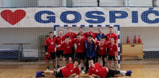 Dječaci U15 RK Gospić u neizvjesnoj borbi za završnicu Prvenstva Hrvatske