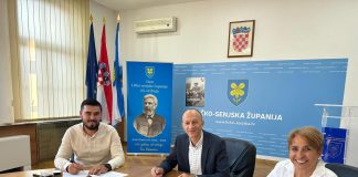 Potpisivan Ugovor o izvođenju radova projekta „Adaptacija i opremanje vanjskog sportskog igrališta Osnovne škole S. S. Kranjčevića Senj“