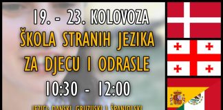 Besplatni tečaj stranih jezika i ljetna škola u Pećinskom parku Grabovača