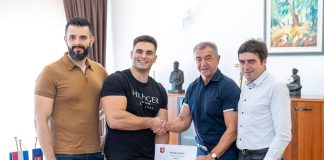 Rino Mašić, dvostruki svjetski prvak, primljen kod gradonačelnika Grada Gospića