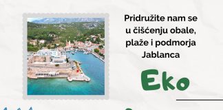 Eko akcija čišćenja obale i podmorja u Jablancu
