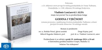 Predstavljanje knjige “Godina i vječnost” u Gospiću