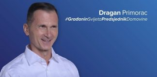 Od sutra na gospićkoj tržnici kreće prikupljanje potpisa potpore za Dragana Primorca u kandidaturi za Predsjednika RH