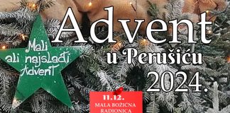 Mali, ali najslađi advent u Perušiću donosi čaroliju blagdana