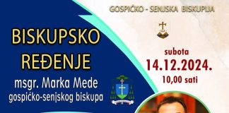 Biskupsko ređenje u gospićkoj katedrali: mons. Marko Medo uskoro preuzima dužnost