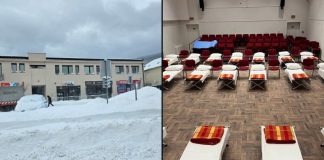 Snijeg paralizirao Liku, putnici koji su zaglavili u prometu smješteni u prihvatne centre