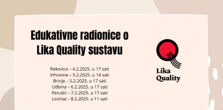 Prilika za proizvođače i građane: kreću edukativne radionice o Lika Quality sustavu
