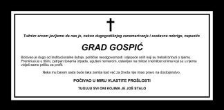 Kako je “osmrtnica za Gospić” posvađala ličke političare