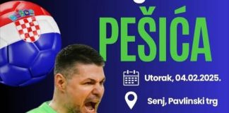 Senj priprema svečani doček za svog rukometnog junaka Ivana Pešića