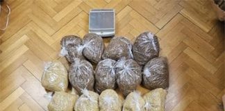 U pretresu pronađeno gotovo 20 kilograma duhana