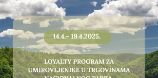 Loyalty program za umirovljenike u trgovinama Nacionalnog parka Plitvička jezera