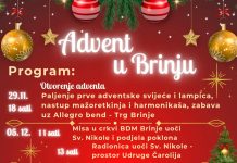 Advent u Brinju: Božična čarolija stiže u srce Like