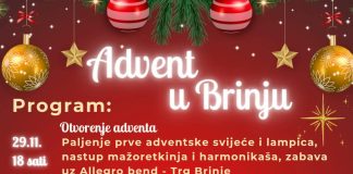 Advent u Brinju: Božična čarolija stiže u srce Like