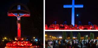 FOTO Večernja misa i molitva pod tisućama svijeća na blagdan Svih svetih u Gospiću