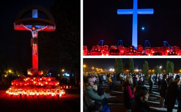 FOTO Večernja misa i molitva pod tisućama svijeća na blagdan Svih svetih u Gospiću