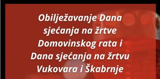 Lovinac obilježava Dan sjećanja na žrtve Domovinskog rata i žrtvu Vukovara i Škabrnje