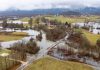 Poplavljene prometnice na području grada Gospića, donosimo fotografije s terena