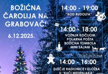 Božićna čarolija na Grabovači u subotu donosi pravi blagdanski ugođaj