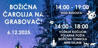 Božićna čarolija na Grabovači u subotu donosi pravi blagdanski ugođaj