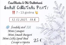 Smash christmas party u Old Shatterhandu
