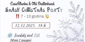 Smash christmas party u Old Shatterhandu