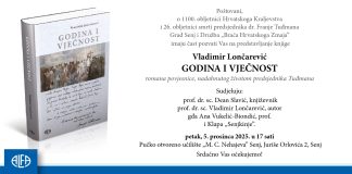 Predstavljanje romana „Godina i vječnost“ Vladimira Lončarevića u Senju