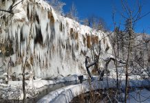 FOTO Plitvička jezera okovana ledom: Gornja jezera zatvorena, Donja dostupna posjetiteljima